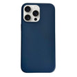 For iPhone 16 Pro Max Pure Color Leather Magsafe Magnetic Phone Case(Dark Blue) - iPhone 16 Pro Max Cases by PMC TechLife | Online Shopping South Africa | PMC TechLife | Buy Now Pay Later Mobicred
