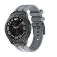 20mm Flat Head Silicone Watch Band(Black Grey) - 20mm Bands by PMC TechLife | Online Shopping South Africa | PMC TechLife