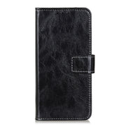 For Google Pixel 10 Pro / 9 Pro Retro Crazy Horse Texture Flip Leather Phone Case(Black)
