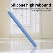 For Apple Pencil (USB-C) Solid Color Silicone Protective Case(Pink)