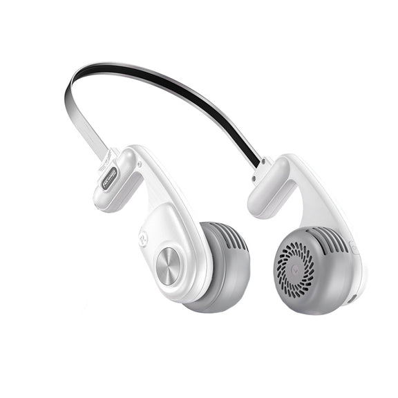 MF086 Hanging Neck Electric Fan(White Grey)