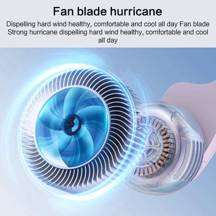 MF086 Hanging Neck Electric Fan(Pink Purple)