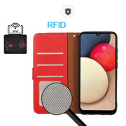 For Google Pixel 9 KHAZNEH Litchi Texture Leather RFID Phone Case(Red)