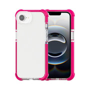 For iPhone 16e Acrylic Full Coverage Shockproof Phone Case(Pink)