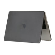 For MacBook Pro 13.3 A2338/A2289/A2251 Crystalline Matte Hardshell Laptop Protective Case(Grey)