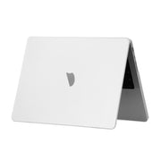 For MacBook Air 15.3 2025 / 2024 / 2023 Crystalline Matte Hardshell Laptop Protective Case(Transparent)