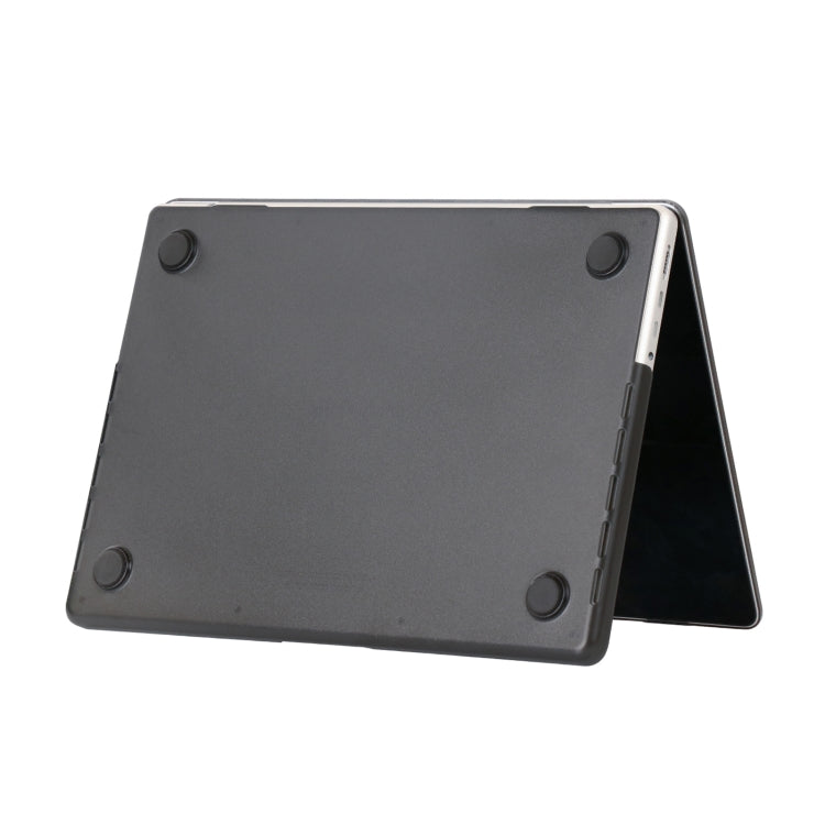 For MacBook Pro 16.2 A2991/A2780/A2485 Crystalline Matte Hardshell Laptop Protective Case(Grey)