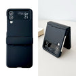 For Samsung Galaxy Z Flip3 5G Skin Feel PC Full Coverage Shockproof Phone Case(Black) - Galaxy Phone Cases by PMC TechLife | Online Shopping South Africa | PMC TechLife