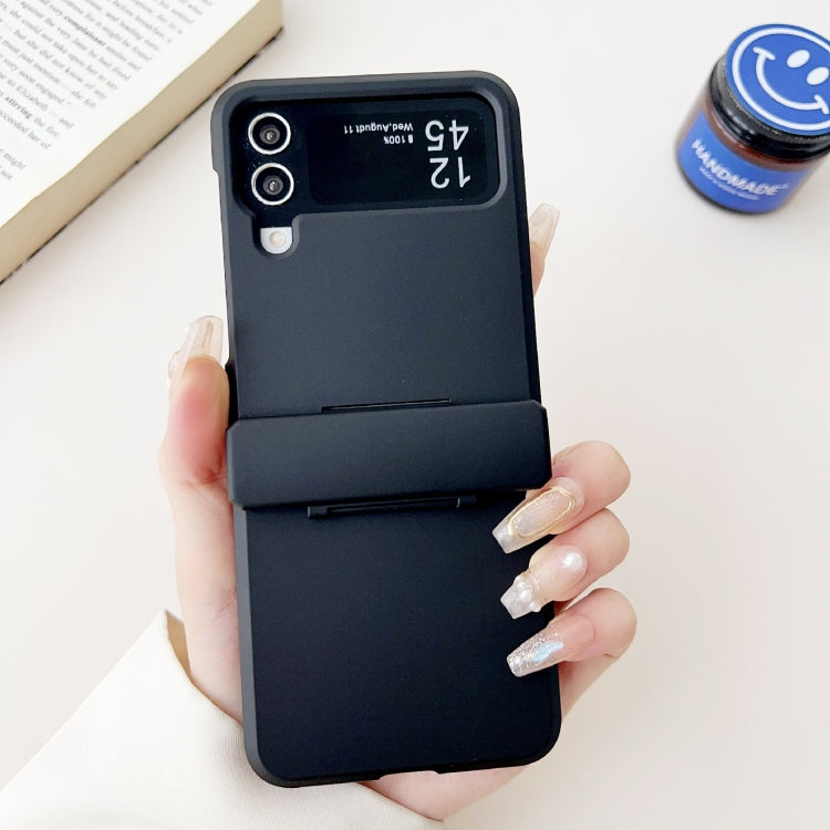 For Samsung Galaxy Z Flip3 5G Skin Feel PC Full Coverage Shockproof Phone Case(Black)