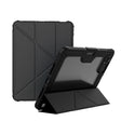 For iPad Pro 11 2024 NILLKIN Bumper Pro Multi-angle Folding Style Tablet Leather Case(Black) - free shipping - PMC TechLife - Order now!