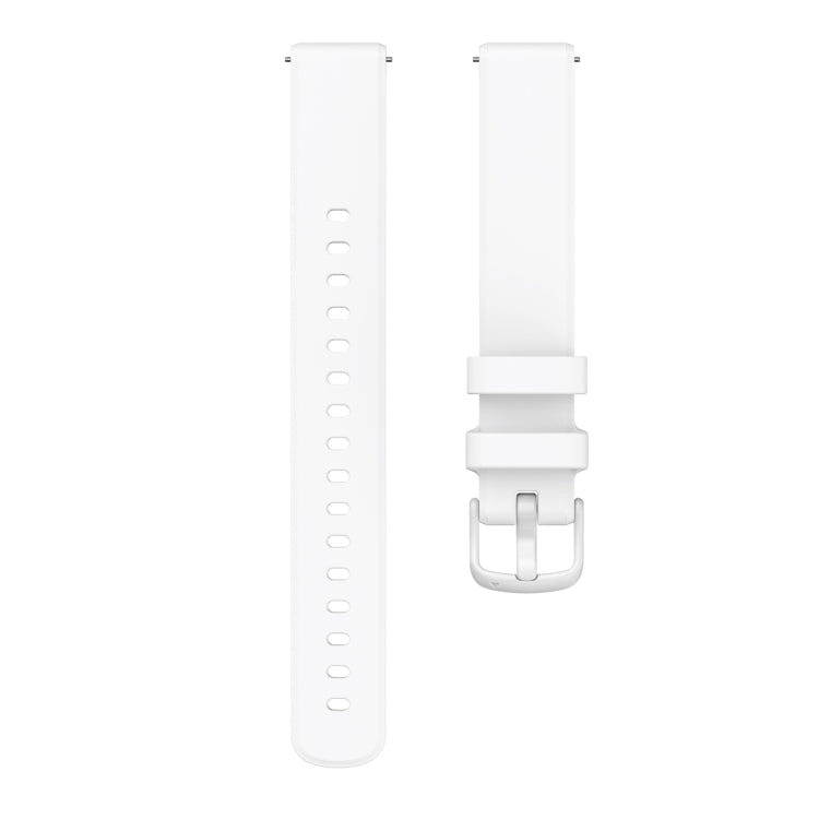 For Garmin Lily 2 Silicone Watch Band Wristband(White)