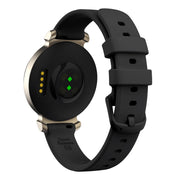 For Garmin Lily 2 Silicone Watch Band Wristband(Black)