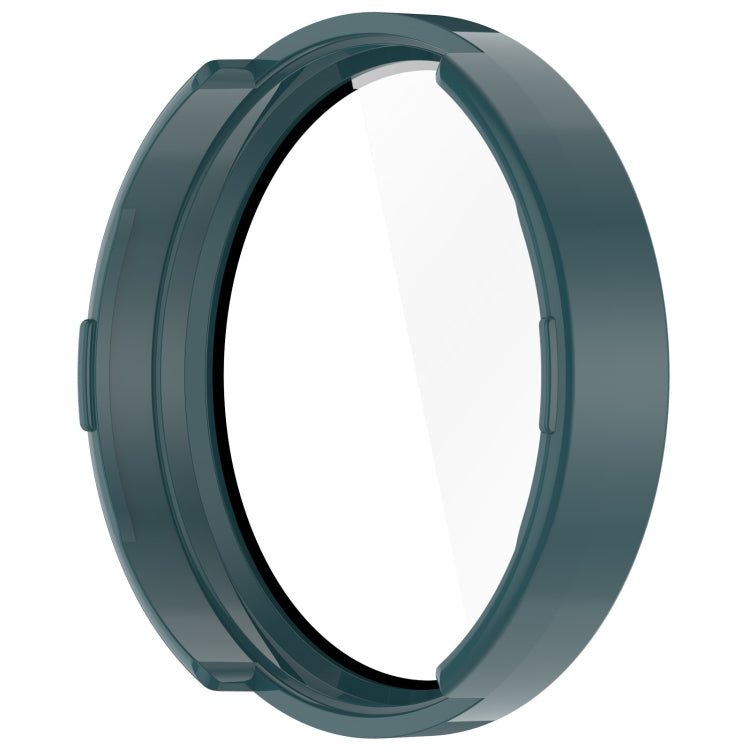 For Garmin Lily 2 PC + Tempered Film Integrated Watch Protective Case(Pine Green)