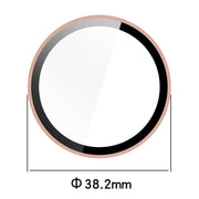 For Garmin Lily 2 PC + Tempered Film Integrated Watch Protective Case(Ivory White)