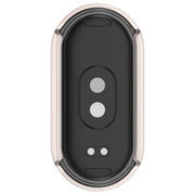 For Xiaomi Mi Band 8 Diamond Half Pack Hollow PC Watch Protective Case(Starlight)