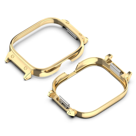 For CMF Watch Pro D395 20mm Metal Frame Watch Protective Case(Gold)