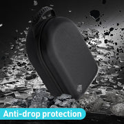 For Apple Vision Pro EVA Cloth Velvet Handle Water-resistant Host Storage Bag(Black)
