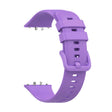For Samsung Galaxy Fit 3 Solid Color Buckle Silicone Watch Band(Purple) - Watch Bands by PMC TechLife | Online Shopping South Africa | PMC TechLife