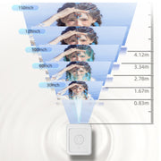 WOWOTO BL14Pro 4.41 inch LCD Display 1080P HD Smart Projector(UK Plug)