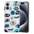 For iPhone 16 Plus Colorful Painting Pattern TPU Phone Case(Eye Monster) - iPhone 16 Plus Cases by PMC TechLife | Online Shopping South Africa | PMC TechLife | Buy Now Pay Later Mobicred
