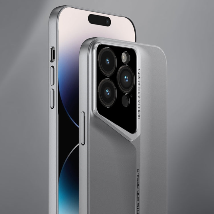 For iPhone 14 GKK Blade Ultra-thin Full Coverage Phone Case(Grey)