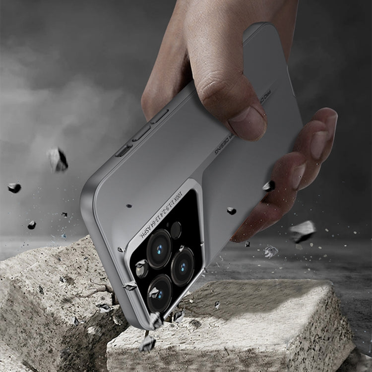 For iPhone 14 GKK Blade Ultra-thin Full Coverage Phone Case(Grey)