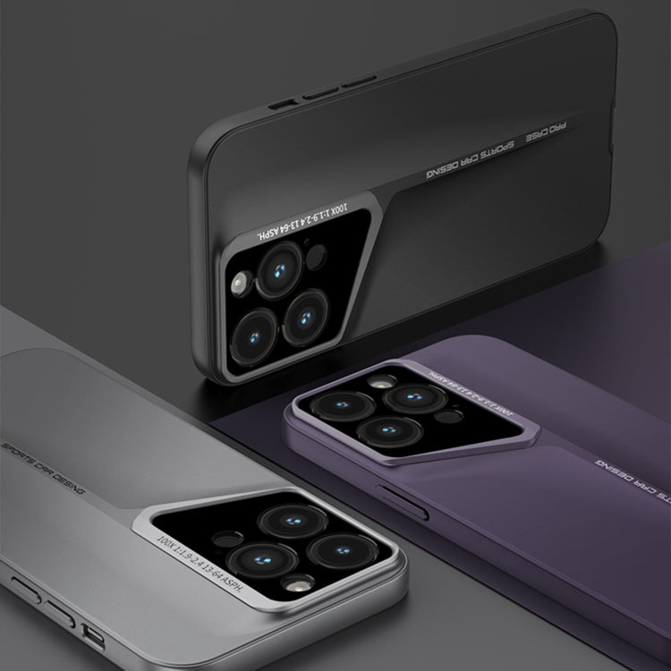 For iPhone 14 Pro Max GKK Blade Ultra-thin Full Coverage Phone Case(Grey)