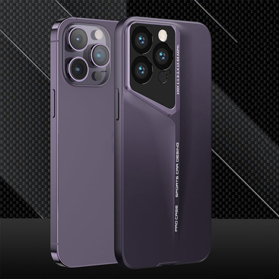 For iPhone 14 Pro Max GKK Blade Ultra-thin Full Coverage Phone Case(Purple)