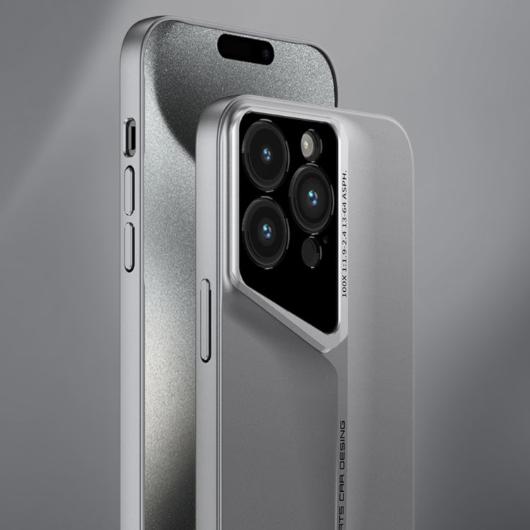For iPhone 15 GKK Blade Ultra-thin Full Coverage Phone Case(Grey)