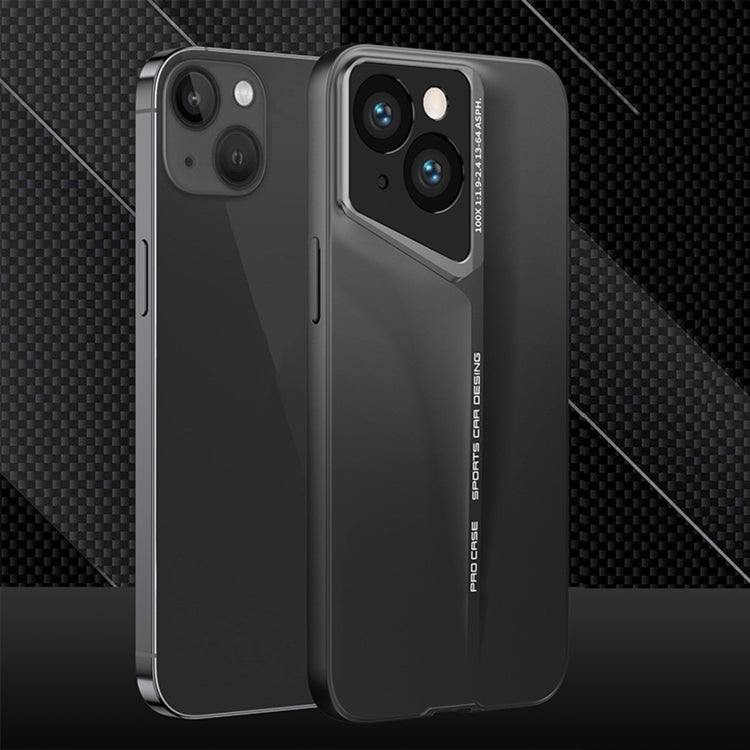 For iPhone 15 GKK Blade Ultra-thin Full Coverage Phone Case(Black)