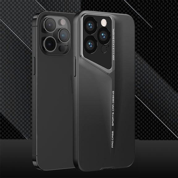 For iPhone 15 Pro GKK Blade Ultra-thin Full Coverage Phone Case(Black)