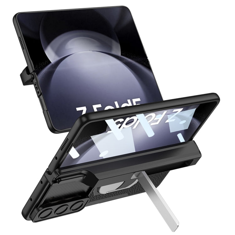 For Samsung Galaxy Z Fold5 GKK Integrated Magnetic Armor Full Coverage Phone Case(Brushed Texture)