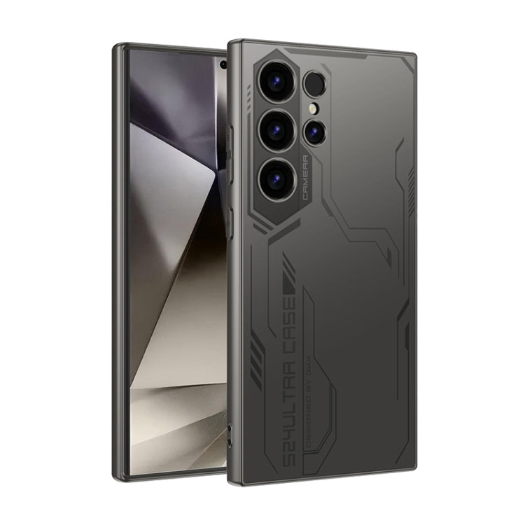 For Samsung Galaxy S24 Ultra 5G GKK AG Craft Skin Feel Exploration Edition Full Coverage Phone Case(Black)