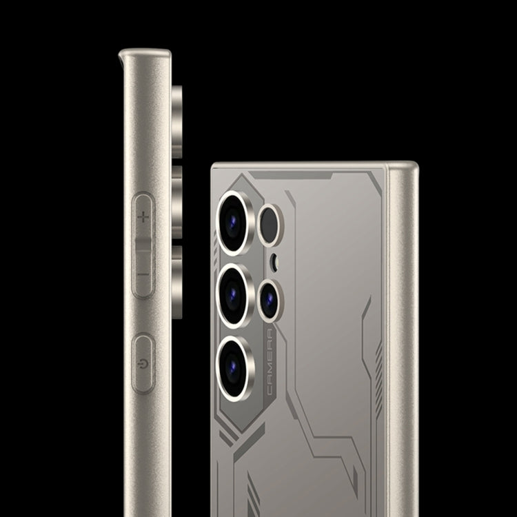 For Samsung Galaxy S24 Ultra 5G GKK AG Craft Skin Feel Exploration Edition Full Coverage Phone Case(Grey)
