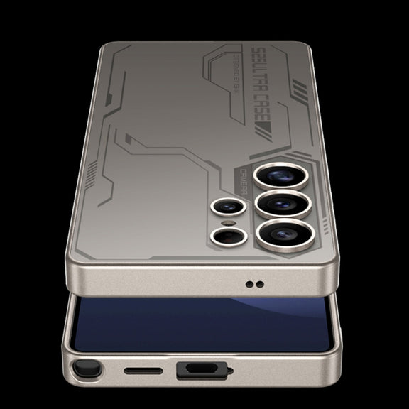 For Samsung Galaxy S25 Ultra 5G GKK AG Craft Skin Feel Exploration Edition Full Coverage Phone Case(Grey)