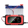FOXSUR 7A 12V Car / Motorcycle Smart Battery Charger, Plug Type:UK Plug(Red) - free shipping - PMC TechLife - Order now!