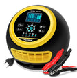 FOXSUR 20A 12V 24V Car / Motorcycle Smart Battery Charger, Plug Type:US Plug(Yellow) - free shipping - PMC TechLife - Order now!