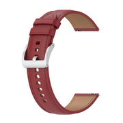 For Xiaomi Watch 2 22mm Genuine Leather Watch Band(Red)
