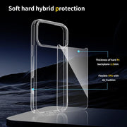 For iPhone 17 Pro Max Scratchproof Acrylic TPU Phone Case(Transparent)