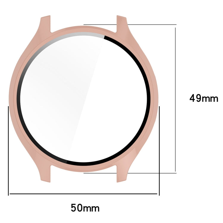 For Xiaomi Watch 2 PC + Tempered Film Integrated Watch Protective Case(Ivory White)