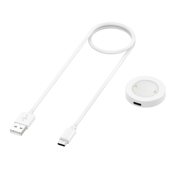 For Honor Watch GS 4 Smart Watch Magnetic Charging Cable, Style:Split(White)