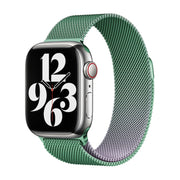 For Apple Watch 42mm Milan Gradient Loop Magnetic Buckle Watch Band(Light Violet)