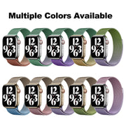 For Apple Watch Series 2 38mm Milan Gradient Loop Magnetic Buckle Watch Band(Light Violet)