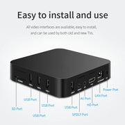 MXQ Pro RK3228A Quad-Core CPU 4K HD Network Set-Top Box, RAM:2GB+16GB(EU Plug)