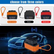 KONNWEI KW906 Bluetooth 5.0 Car OBD2 Scanner Support Android & iOS(Black Orange)