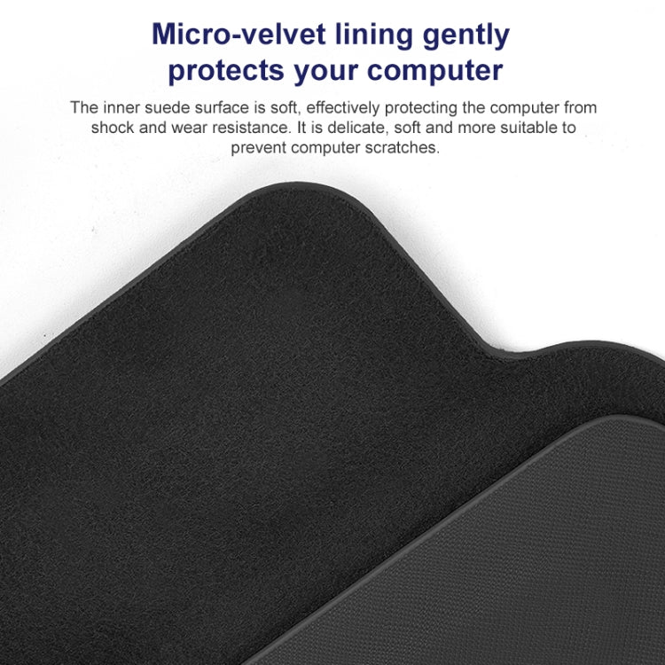 ZGA BG-02 Water-resistant Laptop Liner Bag, Size:13 inch(Grey)
