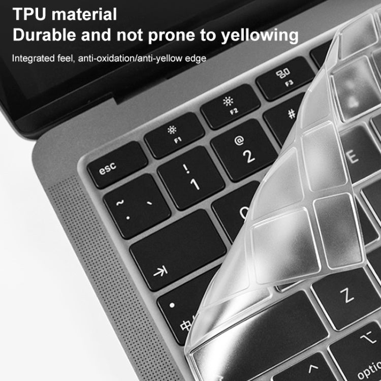 For MacBook Pro 13.3 inch 2020 ZGA Contact Invisible TPU Keyboard Protective Film