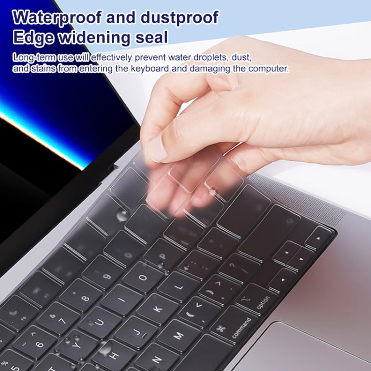 For MacBook Pro 13.3 inch 2020 ZGA Contact Invisible TPU Keyboard Protective Film