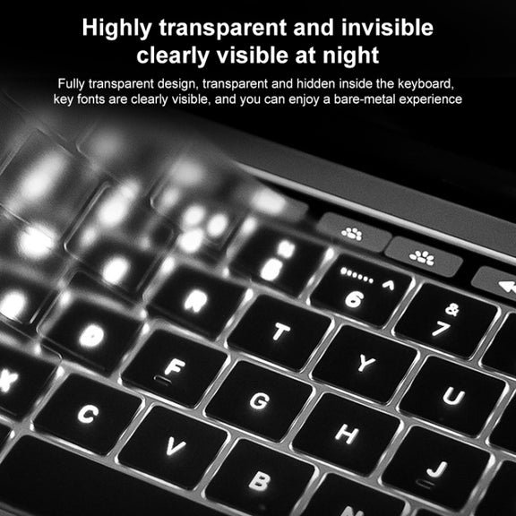 For MacBook Pro 13.3 inch 2020 ZGA Contact Invisible TPU Keyboard Protective Film