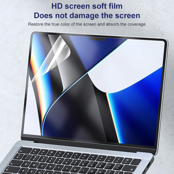 For MacBook Air 13.6 inch A2681 2022 ZGA Clear HD PET Laptop Screen Protector